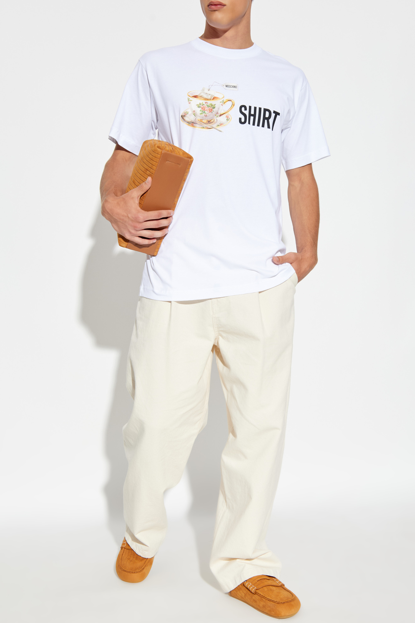 Moschino T-shirt with print | Men's Clothing | Vitkac